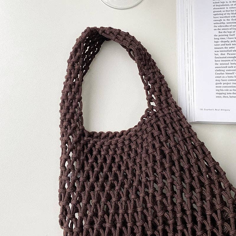 Dipped Shop – Großhandel Tragetasche – Damen – Einfaches einfarbiges Gelb Out DPWB1826