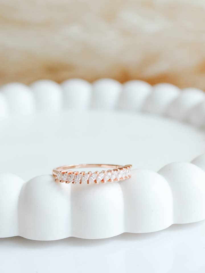 Rory Multi-Stone 925 Sterling Silver Ring for wholesale by Sweet Three Designs