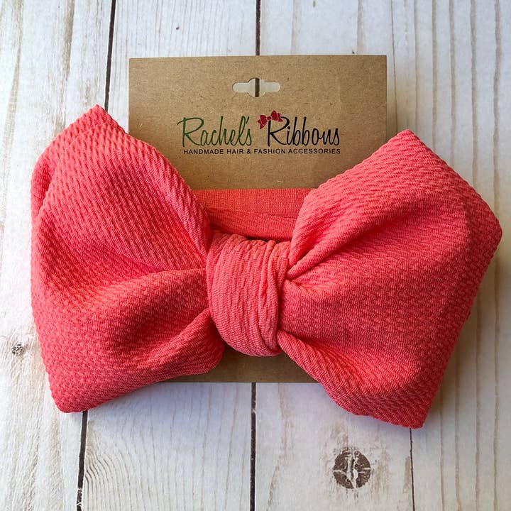 Rachel's Ribbons – Großhandel Fashion-Stirnband – Kinder – Stoff Headwrap mit XL Schleife15