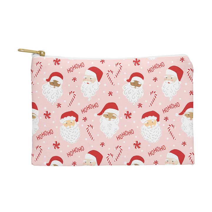 Lathe & Quill Peppermint Santas Pouch for wholesale by Deny Designs