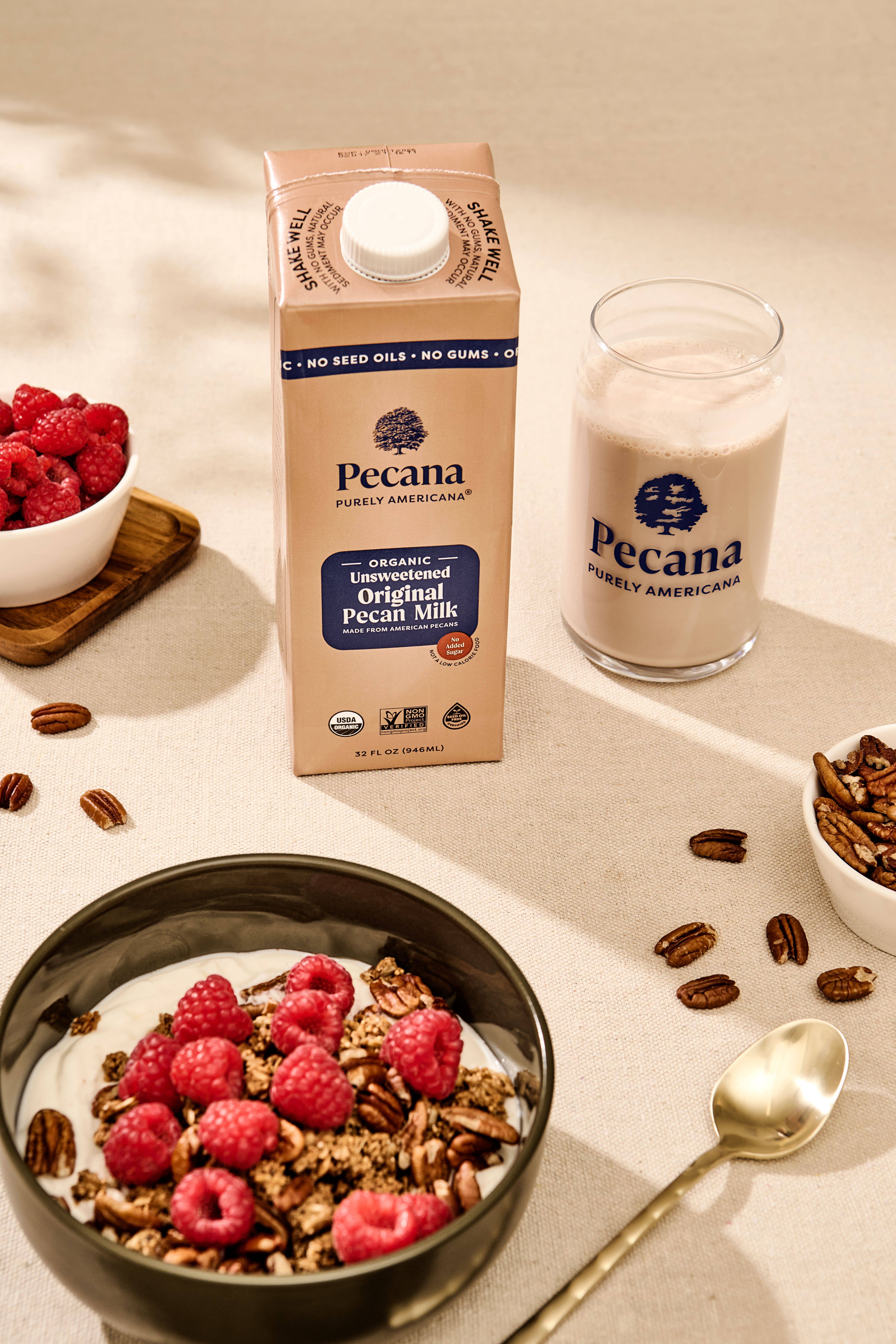 Pecana - Vente Boisson végétale - Lait de pacane biologique original non sucré5