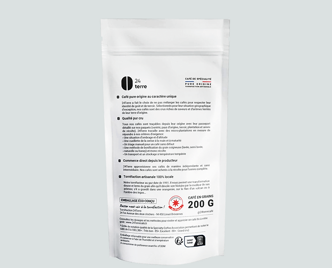 Café 24TERRE - Wholesale Coffee Beans - San José coffee beans, El Naranjal, origin Honduras 200 g2