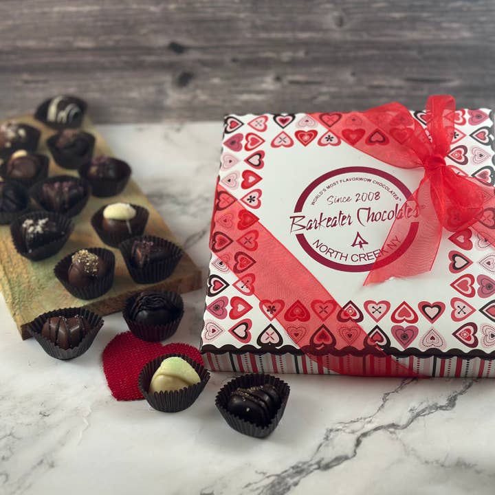 Sweetheart Truffle Sampler for wholesale by Barkeater Chocolates