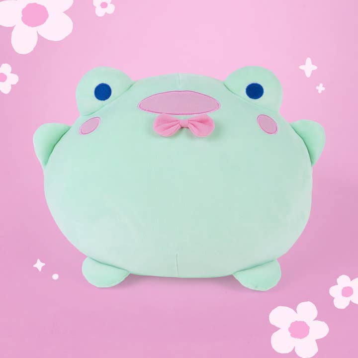 Rainylune – Peluche - Crianças e bebés por atacado – Pelúcia Mochi Amigo, o Sapo0