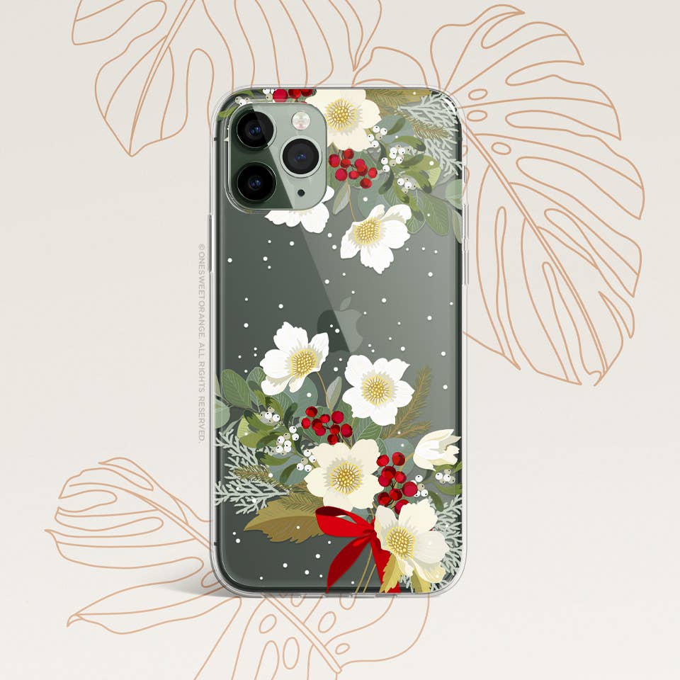Onesweetorange - Wholesale Phone Case - Women's - iPhone Christmas Floral Case2