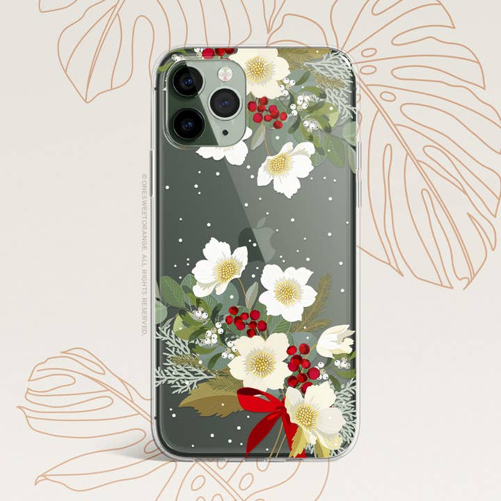 Onesweetorange - Wholesale Phone Case - Women's - iPhone Christmas Floral Case2