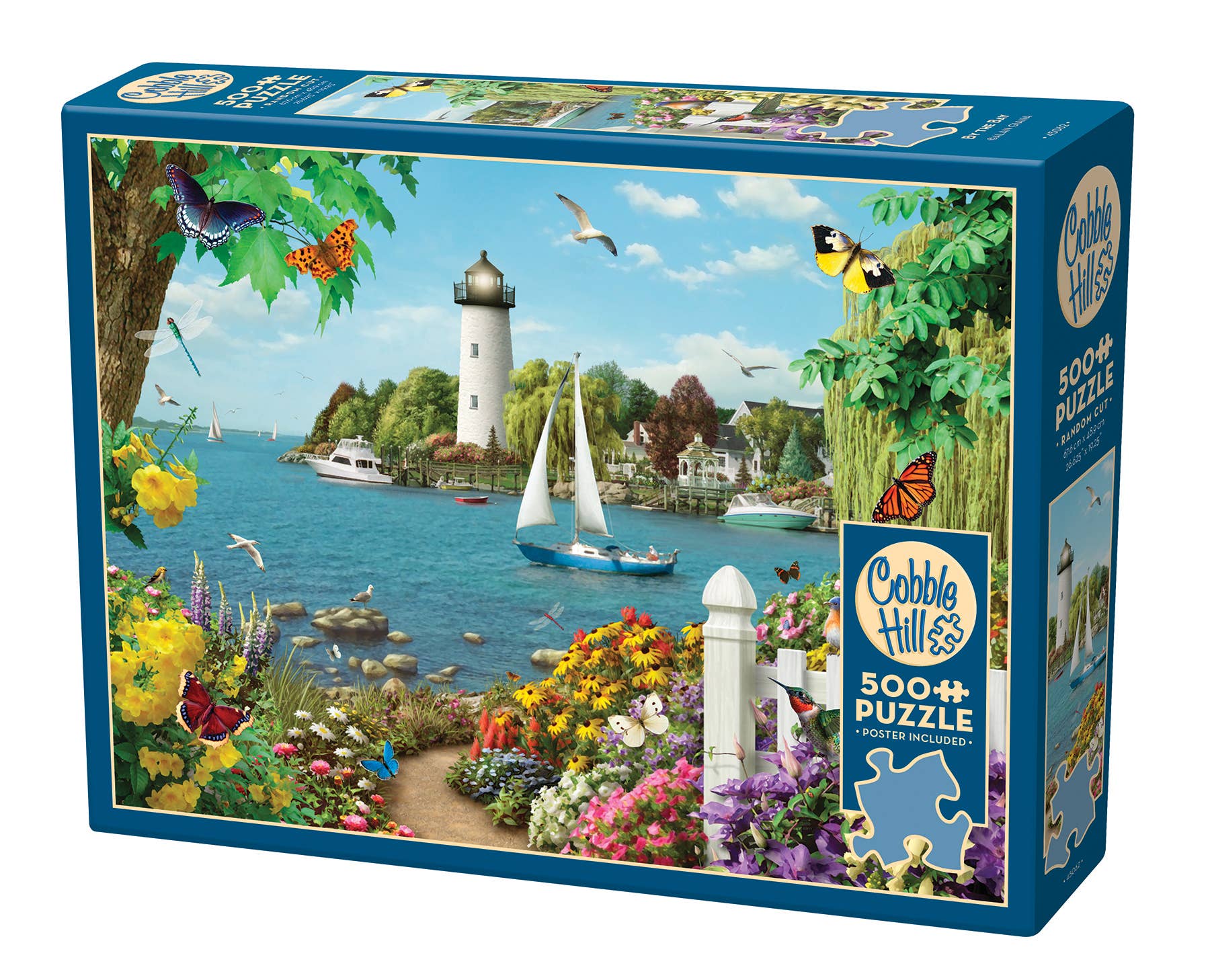 Outset Games and Cobble Hill Puzzles - Wholesale Puzzle - Adult - By The Bay 500pc puzzle