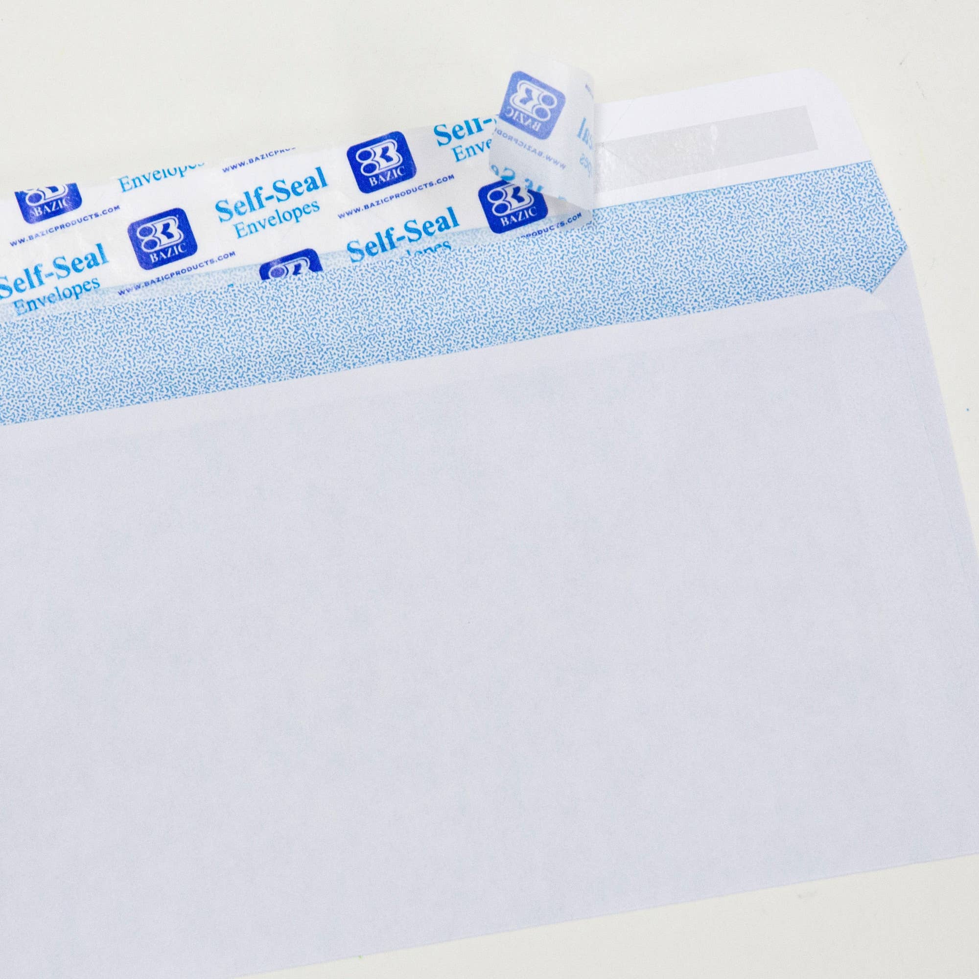 BAZIC Products - Wholesale Envelopes - #6 3/4 Self-Seal Security Envelope (80/Pack)2