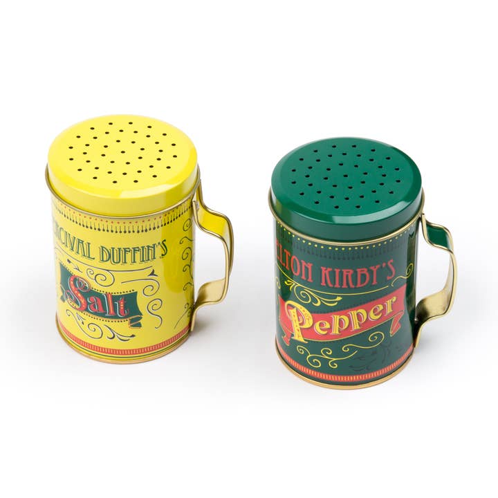 Fox Run Brands - Wholesale Salt & Pepper Shaker Set - Fox Run Salt and Pepper Shaker Set, Nostalgic, 4"0