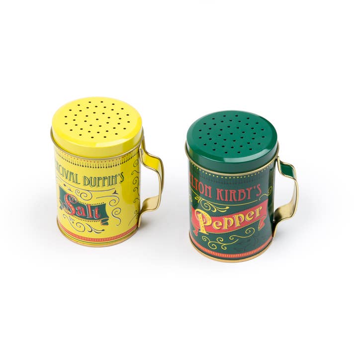 Fox Run Brands - Wholesale Salt & Pepper Shaker Set - Fox Run Salt and Pepper Shaker Set, Nostalgic, 4"