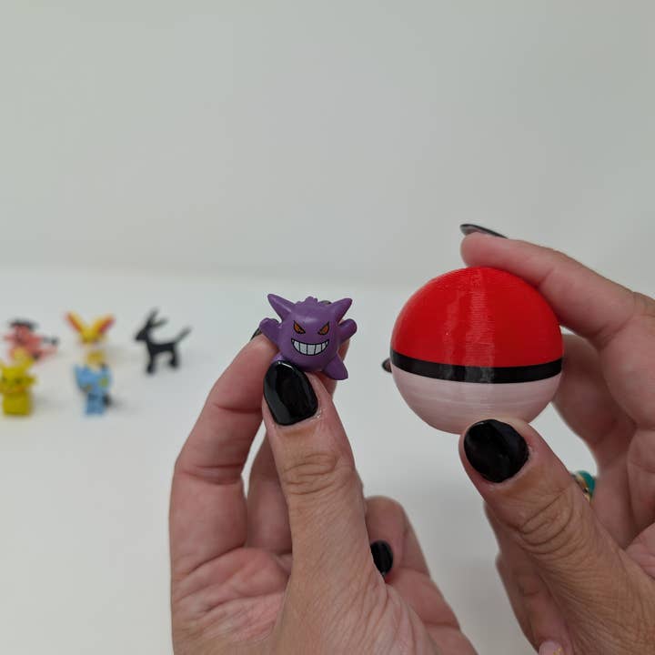 Giant Turtle Creations - Wholesale Figurine Toy - Kids - Mystery Pokemon Figuirines - Crackable Pokeballs - Stocking