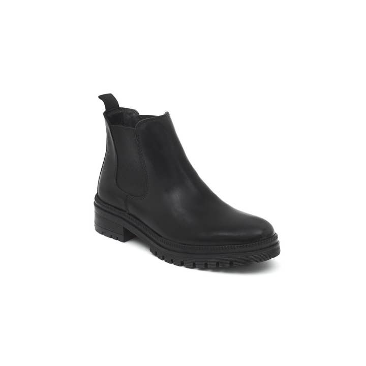Bottes en cuir noires pour femme W-NAIROBI-BLACK pour la vente par Ortiz & Reed
