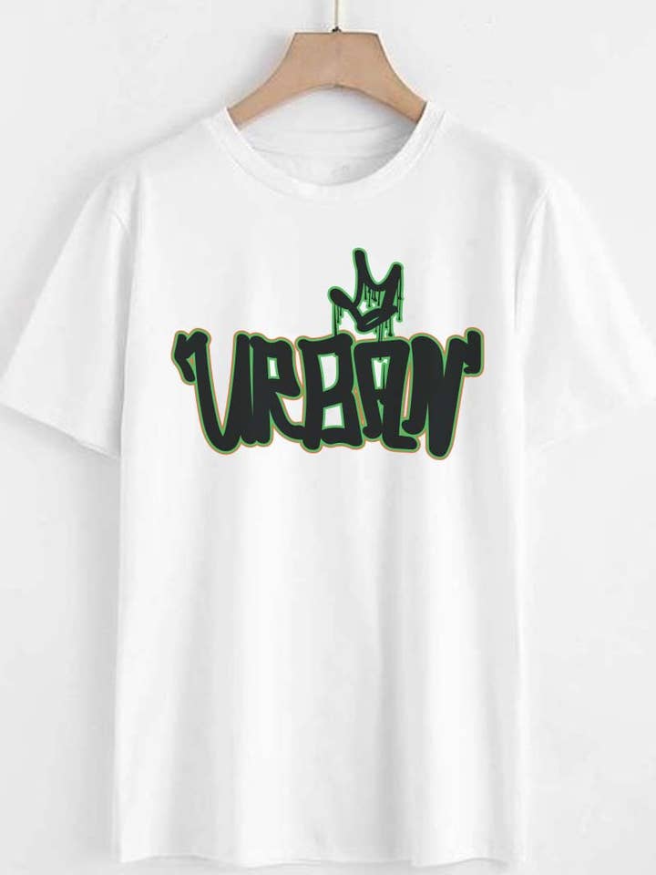 T-shirt graphique M8373 URBAN pour la vente par HARANG