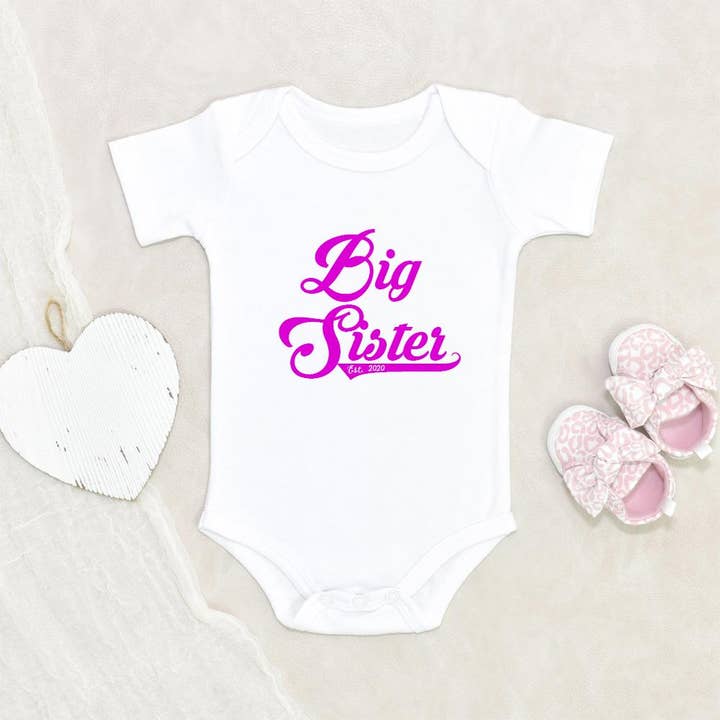 Big Sister Onesie - Vêtements Big Sister pour la vente par NewBabyWishes