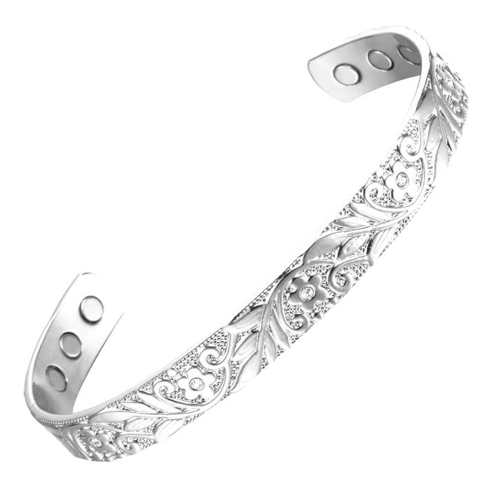 COPPER ARTS INC. - Wholesale Cuff Bracelet - P 51 COPPER MAGNETIC Plain Bracelet for arthritis