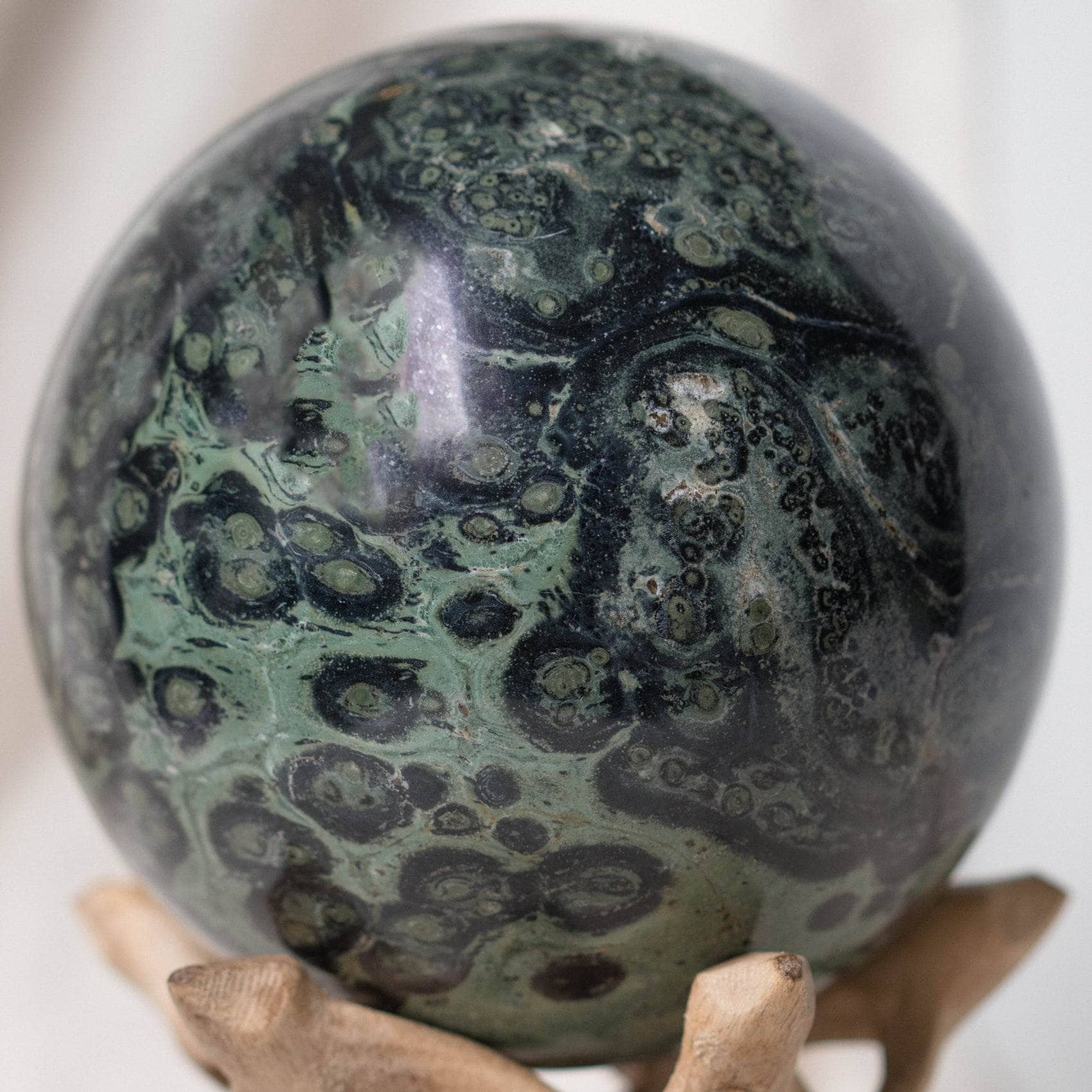 Tiny Rituals - Wholesale Spiritual Stone/Crystal - Kambaba Jasper Sphere - AAA Premium Quality51