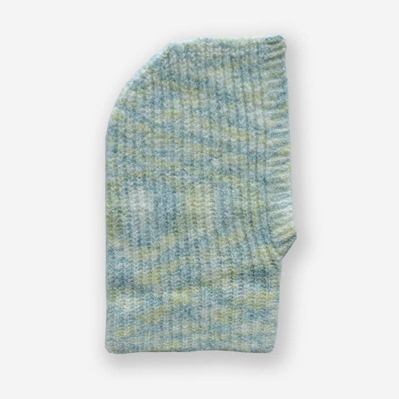 alberalkirk - Wholesale Beanie - Women's - Speckled Blend Hooded Snood Knit Beanie  M5A0905