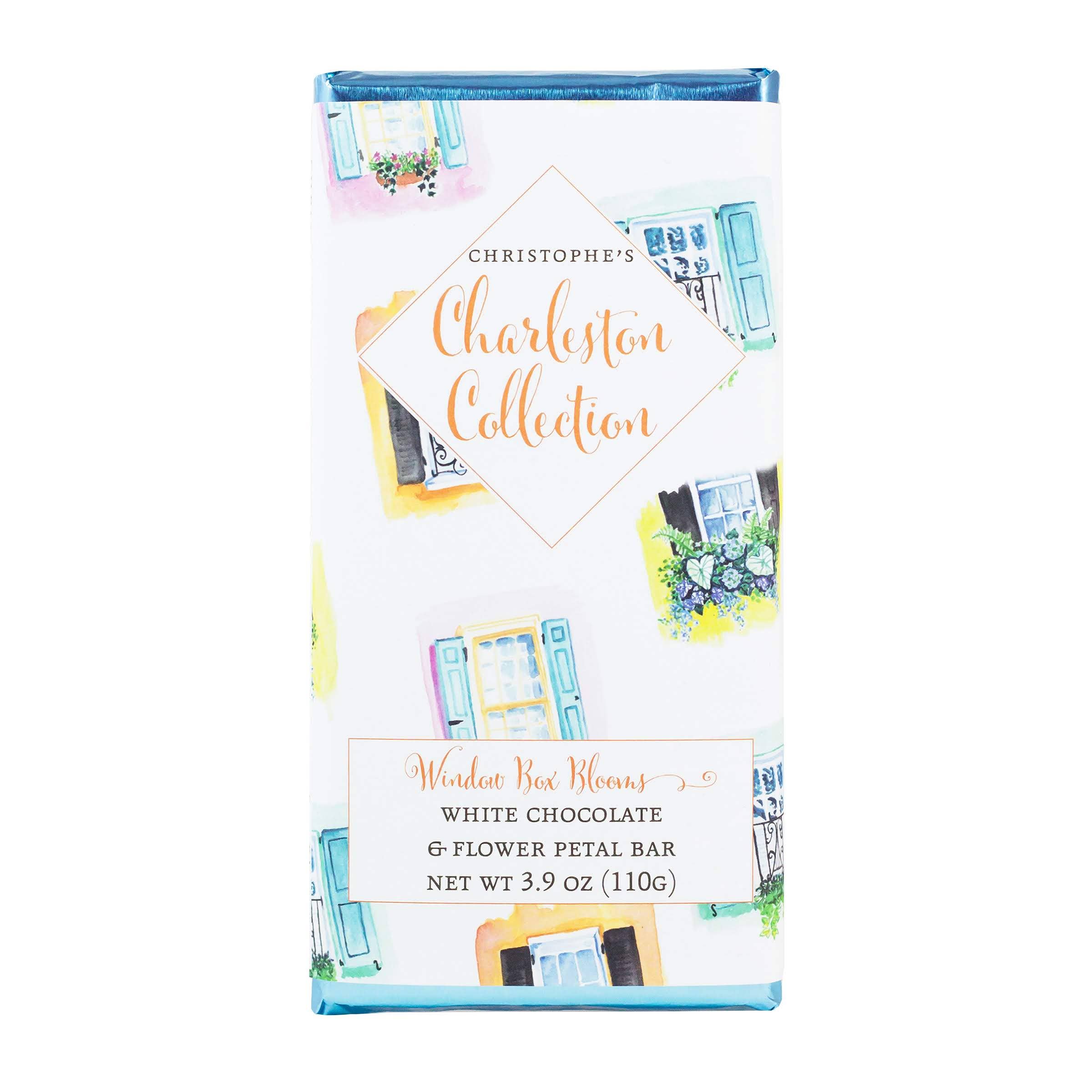 Christophe Artisan Chocolatier - Wholesale Chocolate Bar - Charleston Collection- Window Box Blooms0
