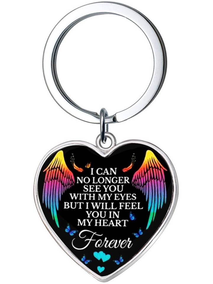 Ønsk Hjerte Vedhæng Nøglering K1151 for engroshandel hos Ole