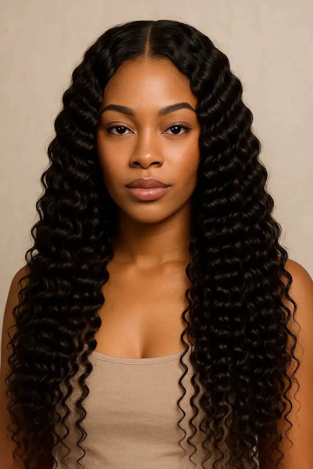 Natural  KIWI Season Red Deep Wave Hair Extensions – 100% Human Hair Bundles | KIWI® 10–26 Inch for wholesale on Faire5