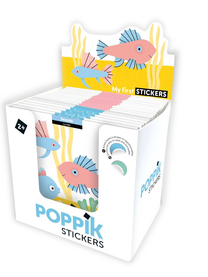 21 Tracks Baby Pastel POS - Kort i klistermærker 2 + for engroshandel hos POPPIK