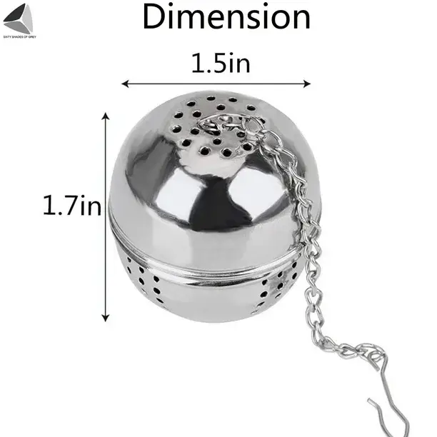 Magnifique Hearts – wholesale Tesil/Infuser – Tesil i rostfritt stål med krok och kedja 1,6'4