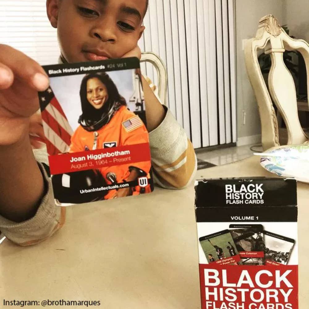 Urban Intellectuals, Inc - Wholesale Learning Cards - Kids & Baby - The Original Black History Flashcards Original Edition1