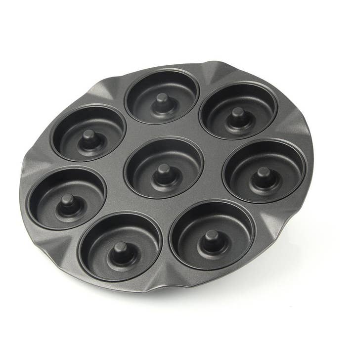 Zenker - Wholesale Cake Pan - Zenker Black Metallic 8 Oven Donuts Mould4