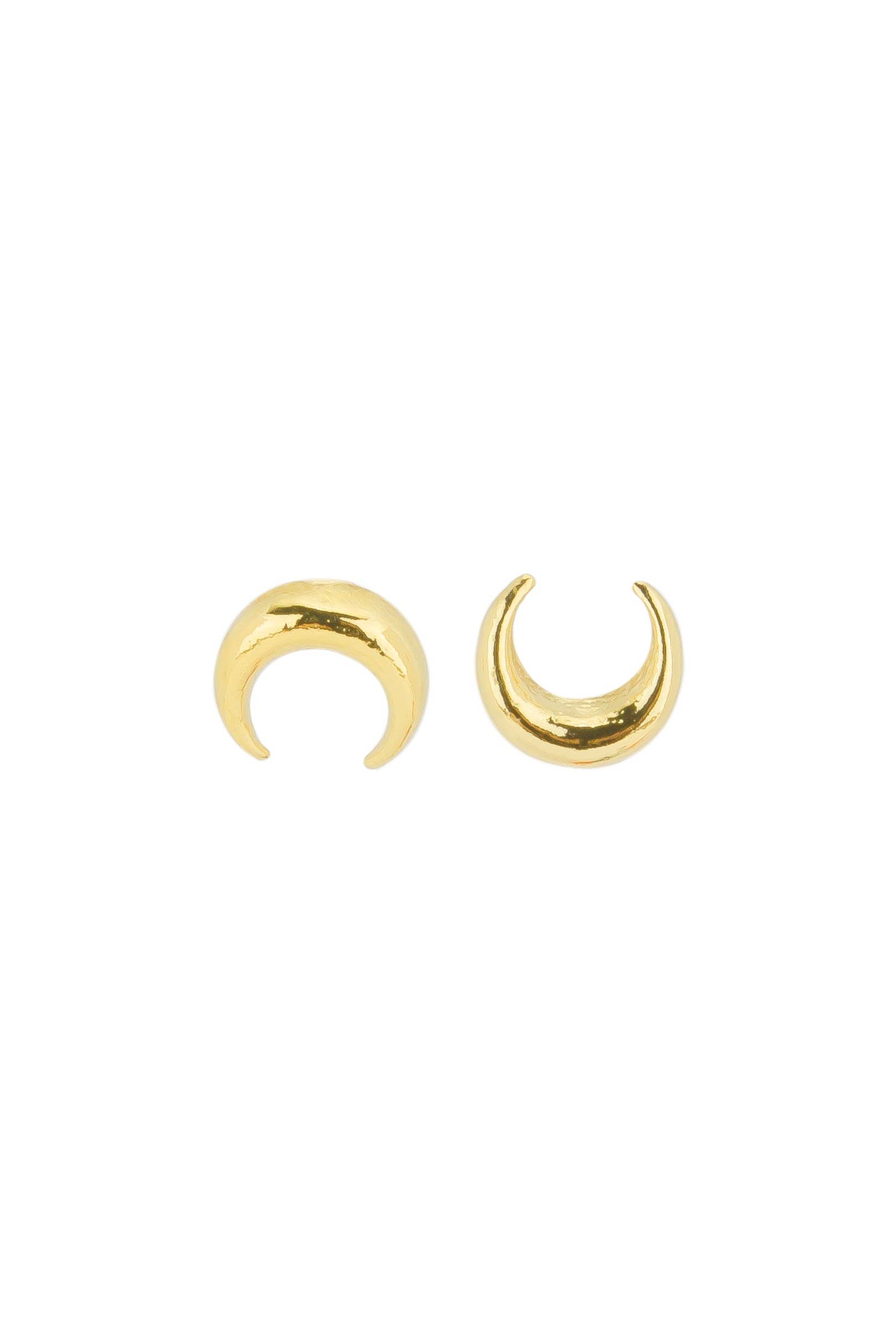 Katie Dean - Wholesale Stud/Post Earrings - Moon Studs4