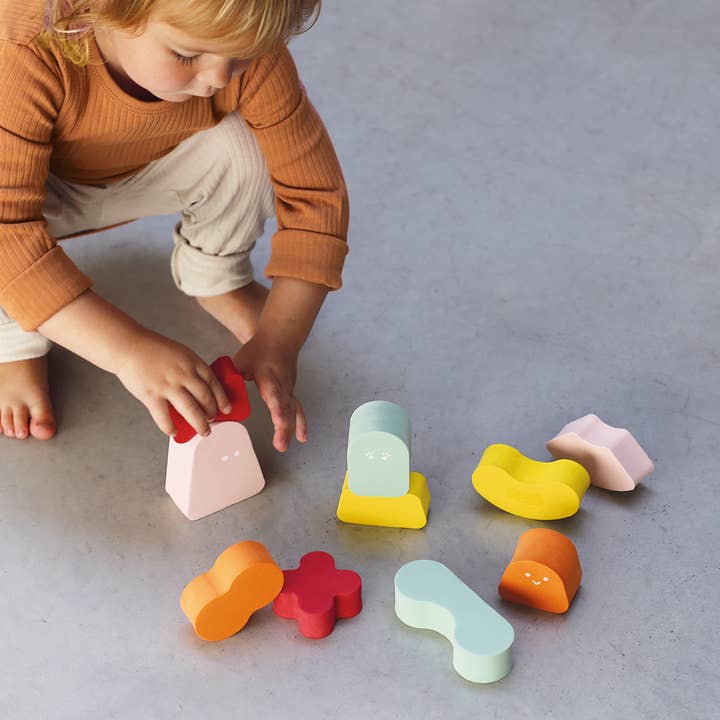 Quut Toys - Wholesale Blocks - Kids Baby - Quut Blokki - Balancing Blocks at Play4