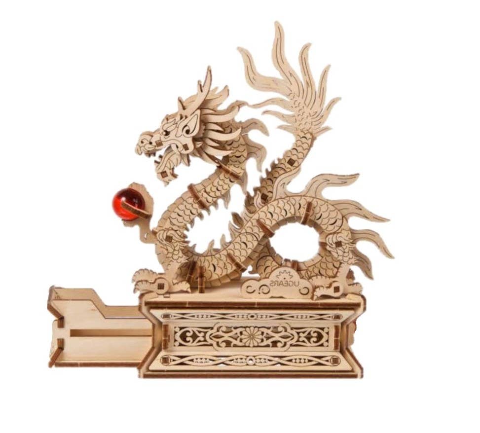 Ukidz LLC - Wholesale DIY Craft Kit - UGears Wooden Dragon -Wooden 3D Puzzles - DIY0