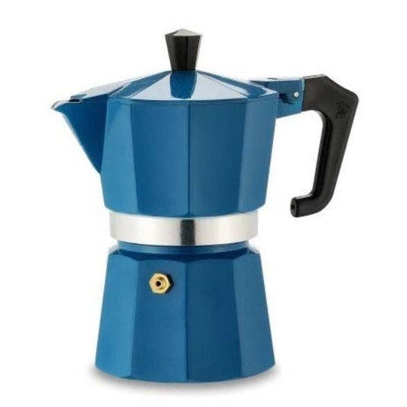 Coffeelink – wholesale Köksverktyg/-pryl – Pezzetti Italexpress moka-kanna i aluminium med gratis påse enkelurskaffe11