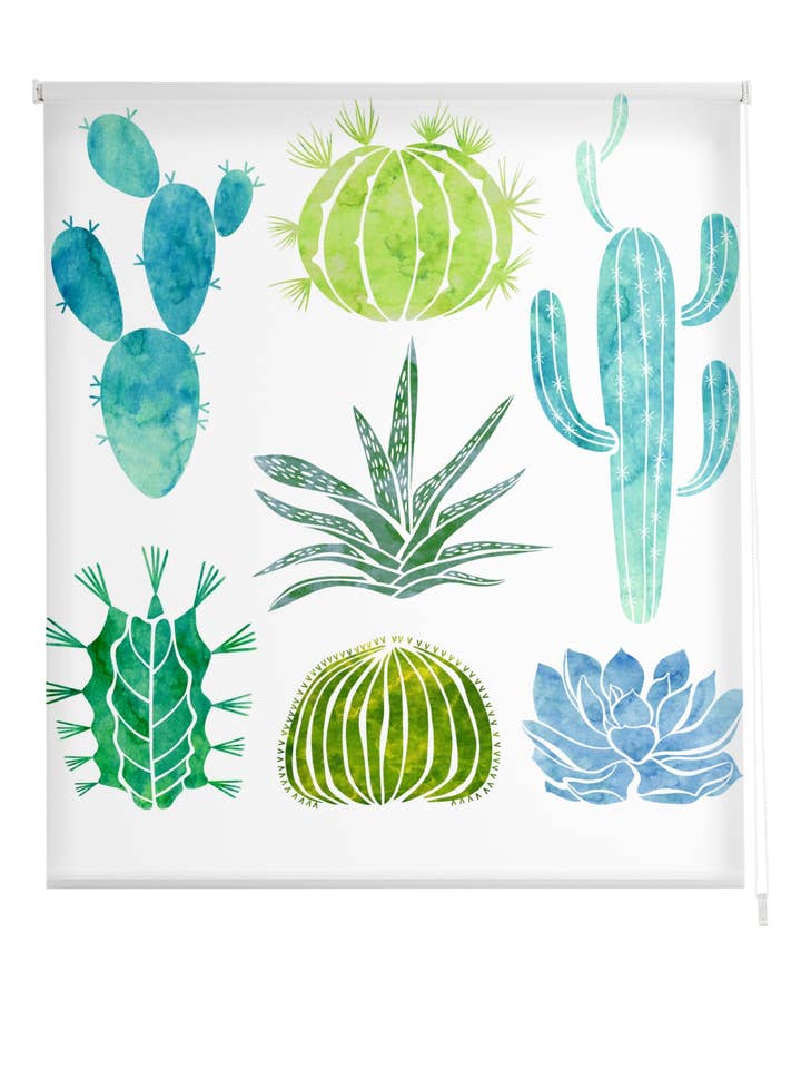 Gennemsigtig blomsterprint rullegardin for engroshandel hos ZEBRA TEXTIL, SL