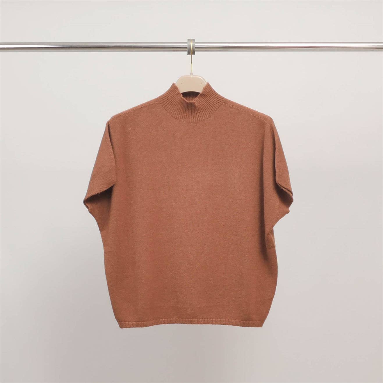 Cecile Wang - Wholesale Knit Sweater - Women's - Sleeveless high-neck top YF570332