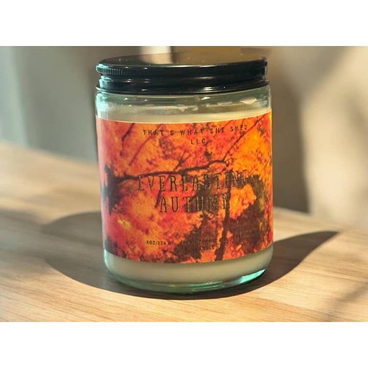 Everlasting Autumn Candle for wholesale by That's What She Shed