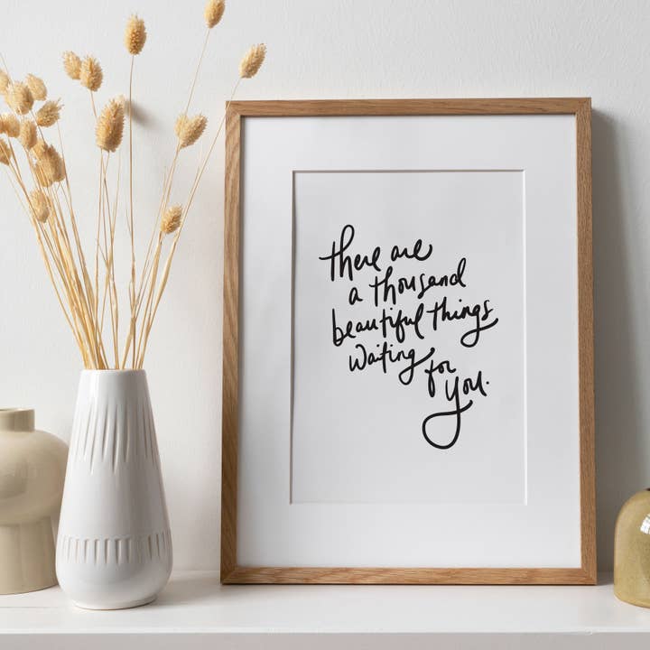 Beautiful Things - 5"x7" Print for wholesale by Amy Renee Design