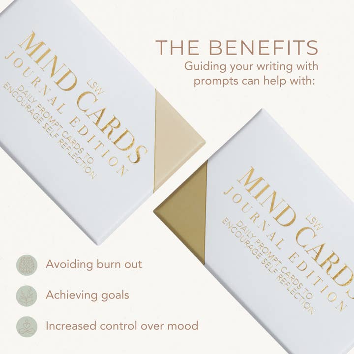 LSW London - Wholesale Journal/Diary - Mind Cards: Journal Edition – Daily Writing Prompts