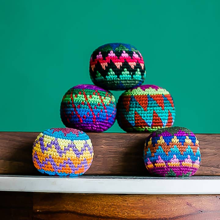 Lucia's Imports - Wholesale Classic Toy - Kids - Woven Hacky Sack