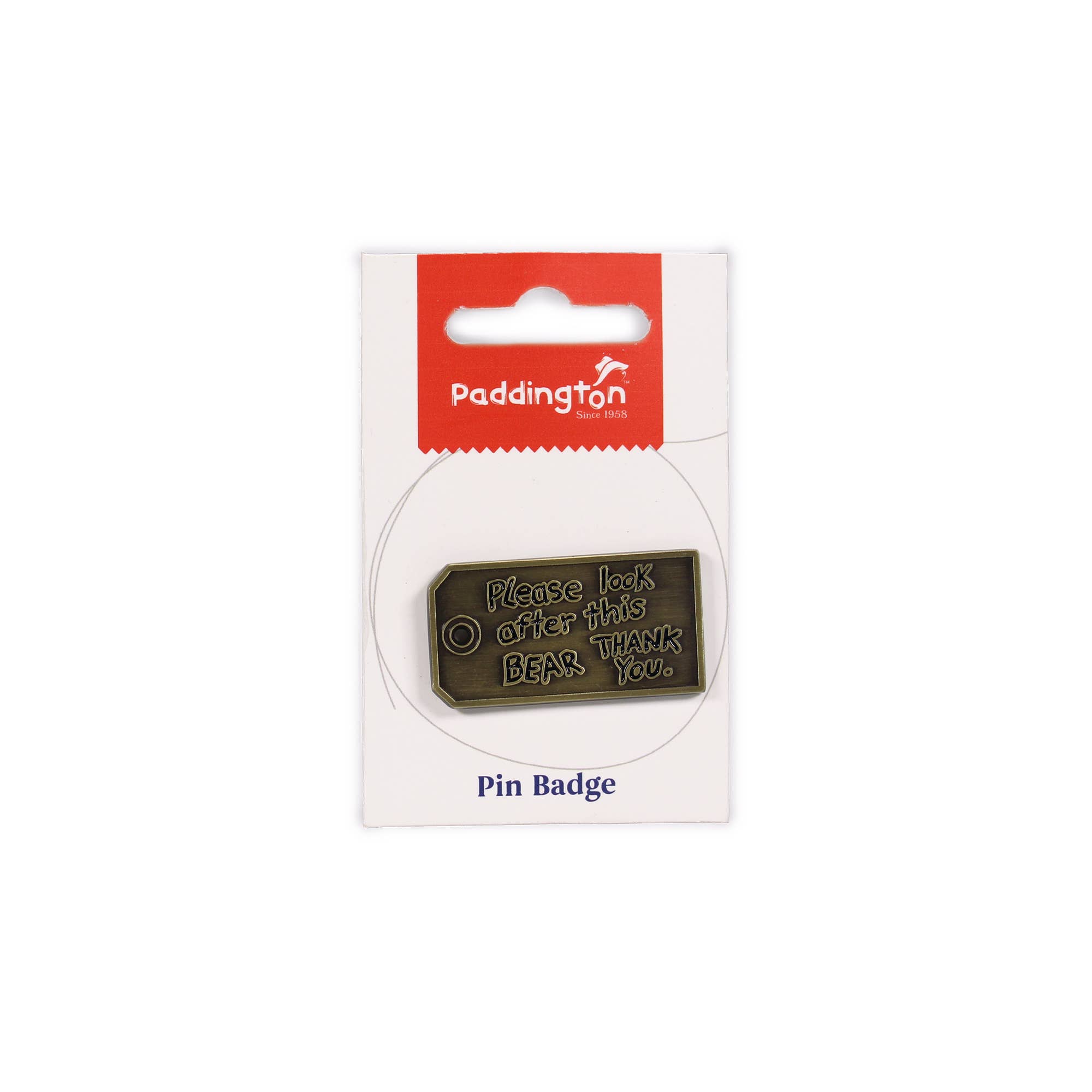Half Moon Bay By Design - Wholesale Lapel Pin/Button - Pin Badge - Paddington (Please Look After this Bear)3