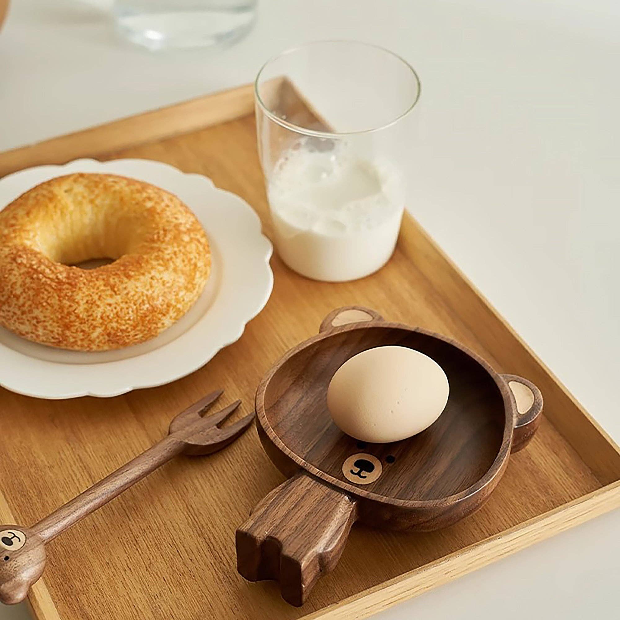 MinoCraft - Wholesale Serving Utensil - Handmade walnut tableware5