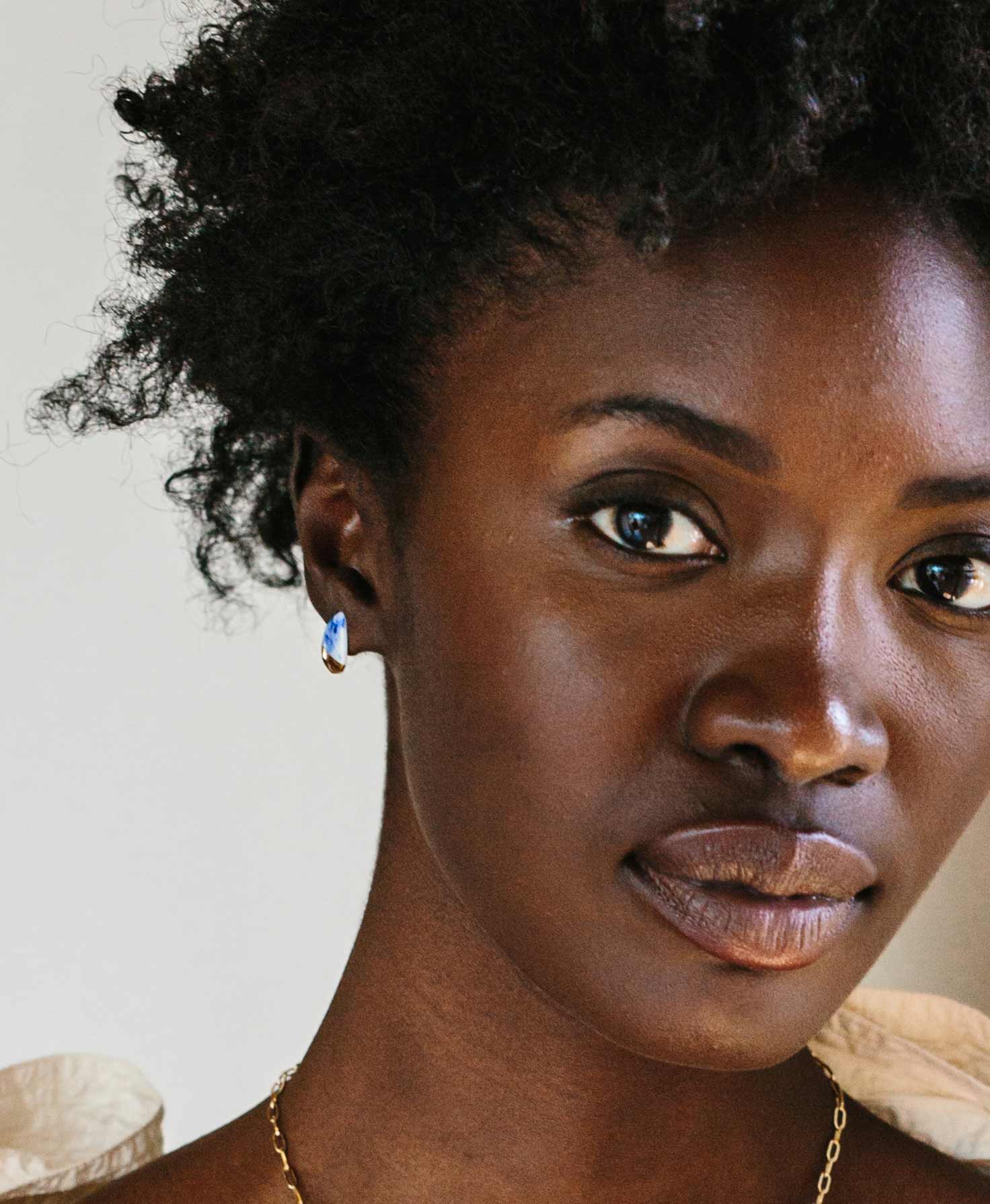 Noonday - Wholesale Stud/Post Earrings - Marbled Sky Studs1