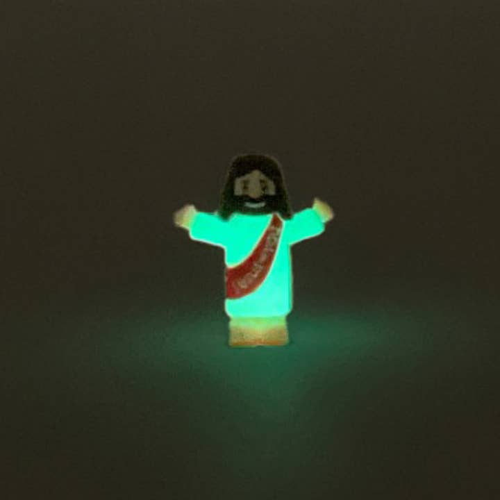 Swanson Christian Products - Wholesale Decorative Figurine - Pocket Figurine Jesus Glow PK501
