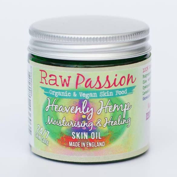 Heavenly Hemp Moisturising & Healing Skin Oil for wholesale by RAW PASSION