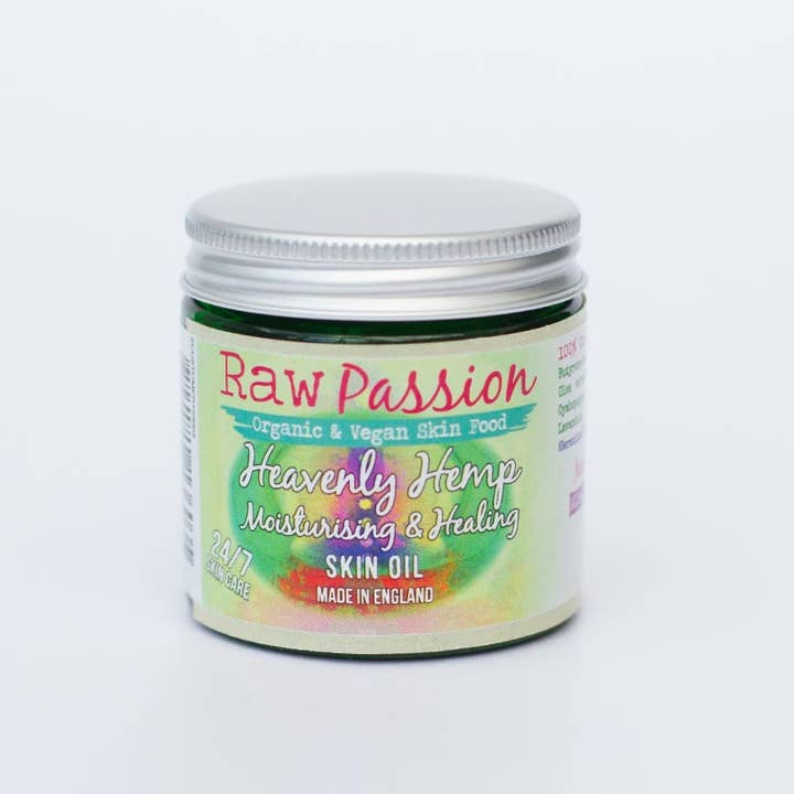 Heavenly Hemp Moisturising & Healing Skin Oil for wholesale by RAW PASSION