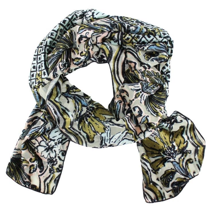 Dana Herbert - Wholesale Scarf - Women's - Burnout Velvet Scarf20