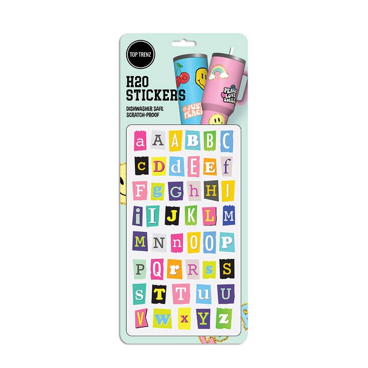 Top Trenz Inc - Wholesale Sticker - Kids & Baby - H20 Flask Vinyl Sticker Packs assortment2