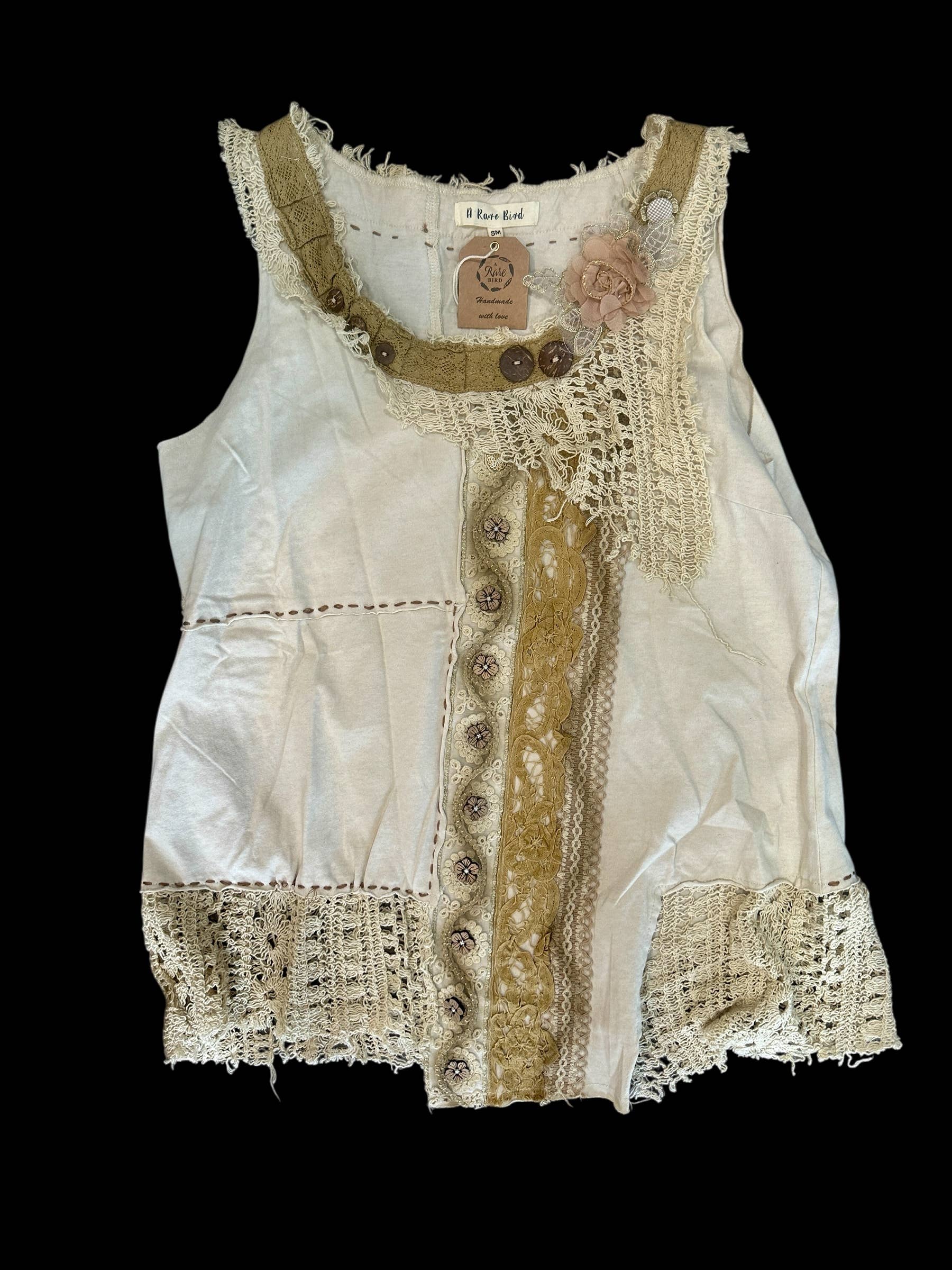 A Rare Bird Shop - Wholesale Camisole - Women's - Crochet Fancy Cami2