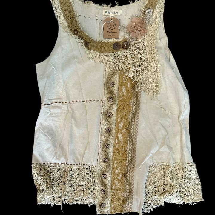 A Rare Bird Shop - Wholesale Camisole - Women's - Crochet Fancy Cami2