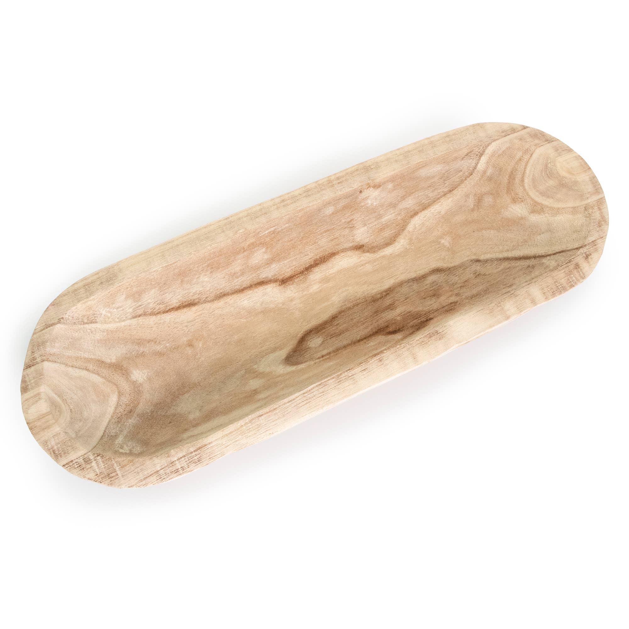 Andaluca - Wholesale Decorative Plate/Dish/Bowl - Paulownia Wood Dough Bowl2