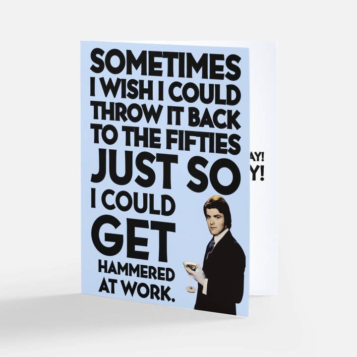 Throwback des années 50 (anniversaire) pour la vente par Very Funny Vintage by Weird & Wrong